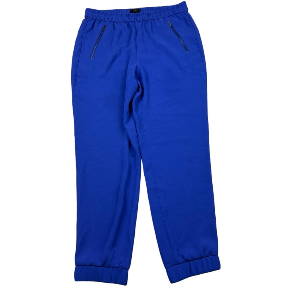 J. Crew: Turner Jogger Colbalt Blue Pants -Size 6 View 4